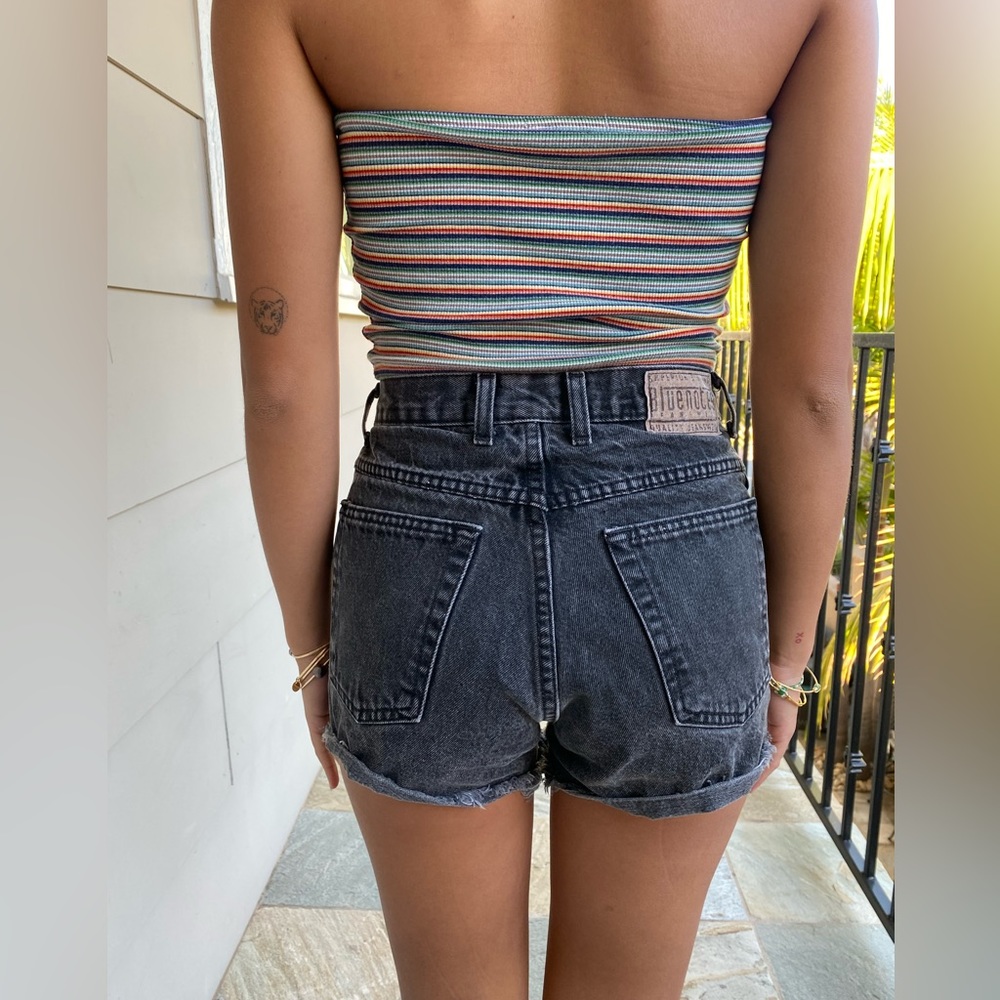 Blue Notes Jean Shorts - Picture 3 of 4